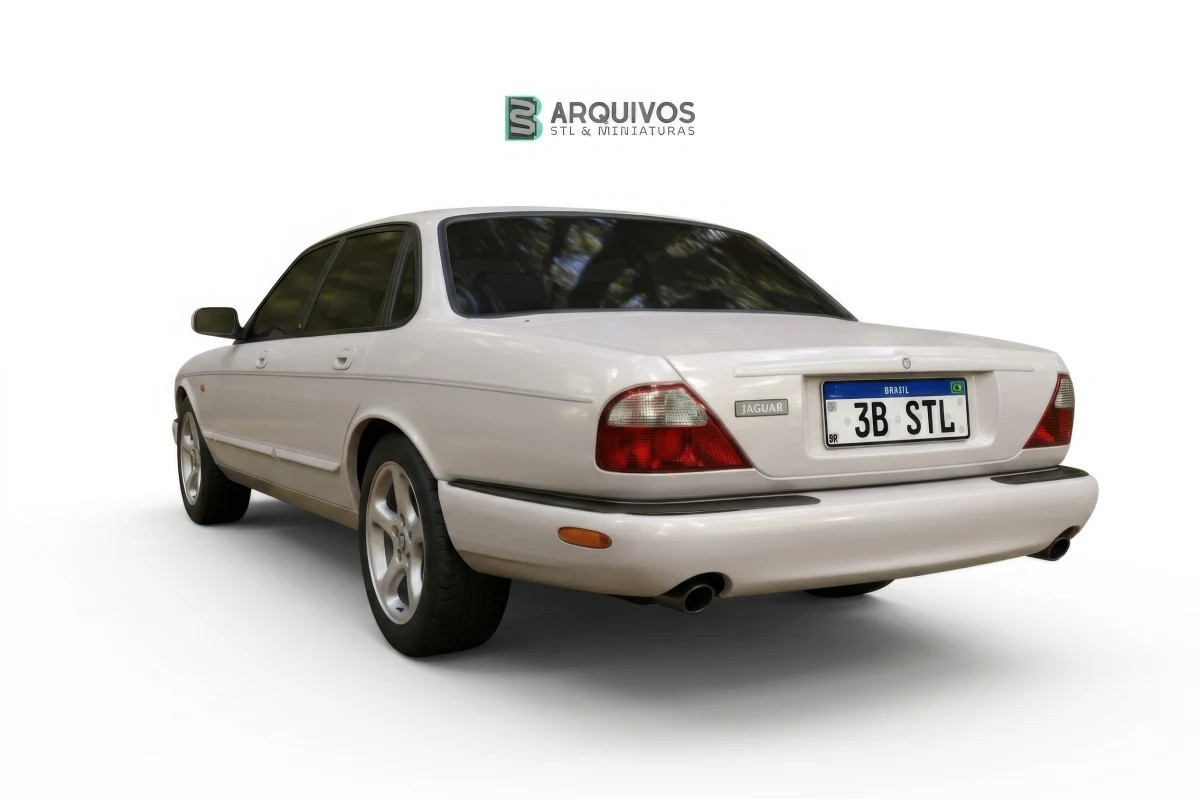 Modelo 3D STL - 2000 Jaguar XJ Sport (X308 XJ8) — foto 2